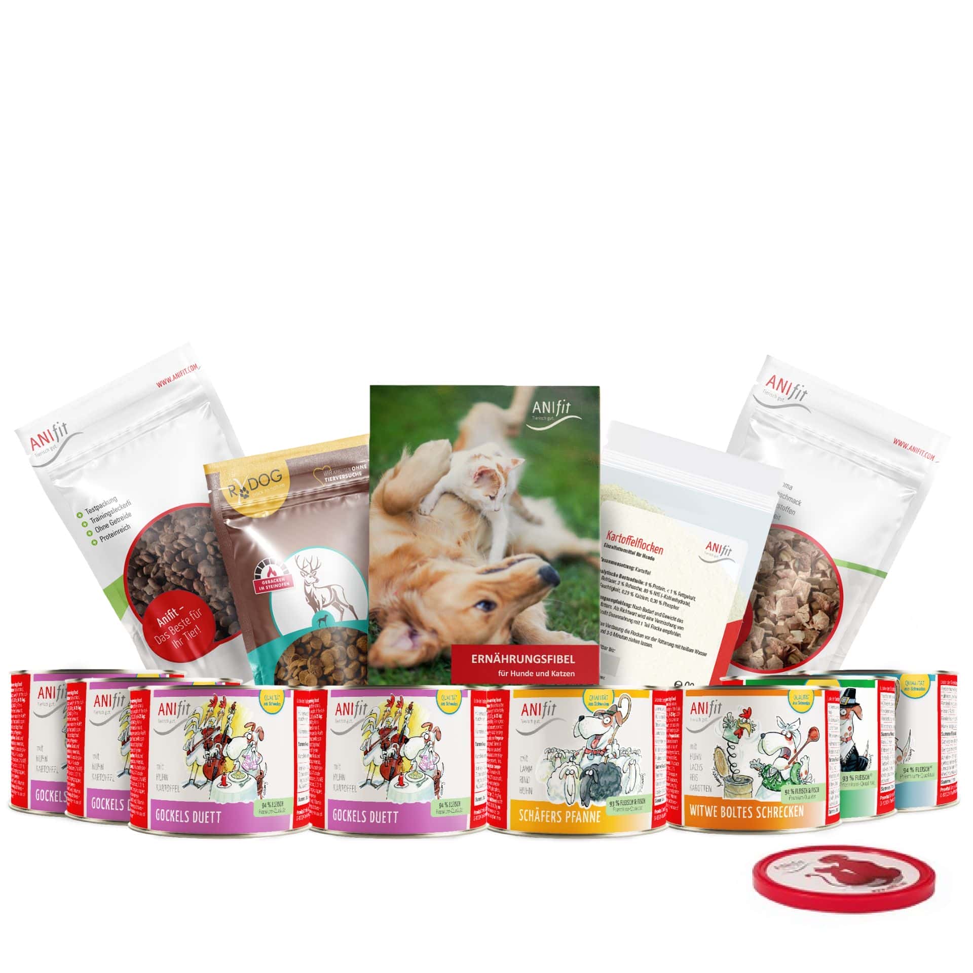 ANIfit Glutenfreies Hundefutter Schnupperpaket