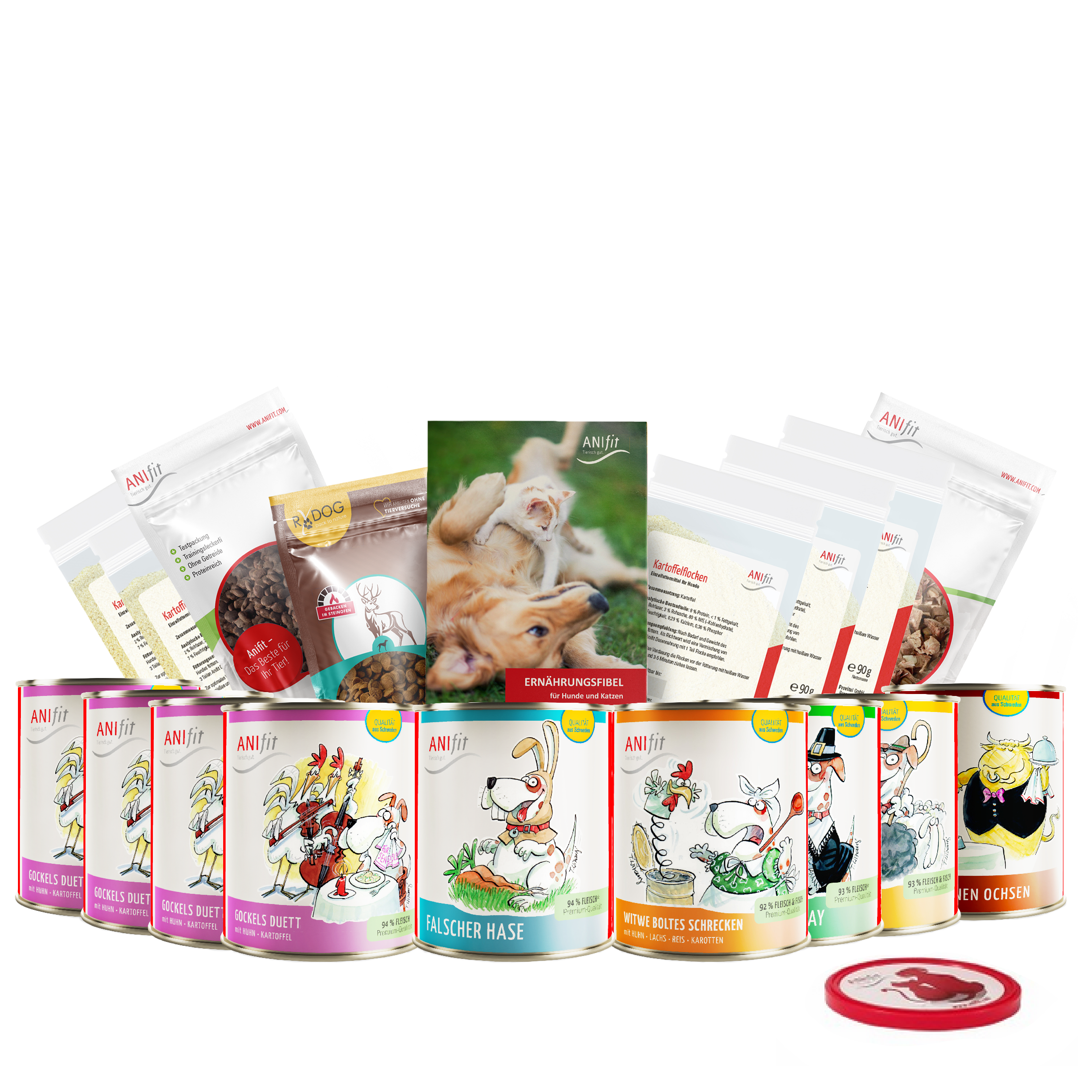 ANIfit Schnupperpaket Hund 810g