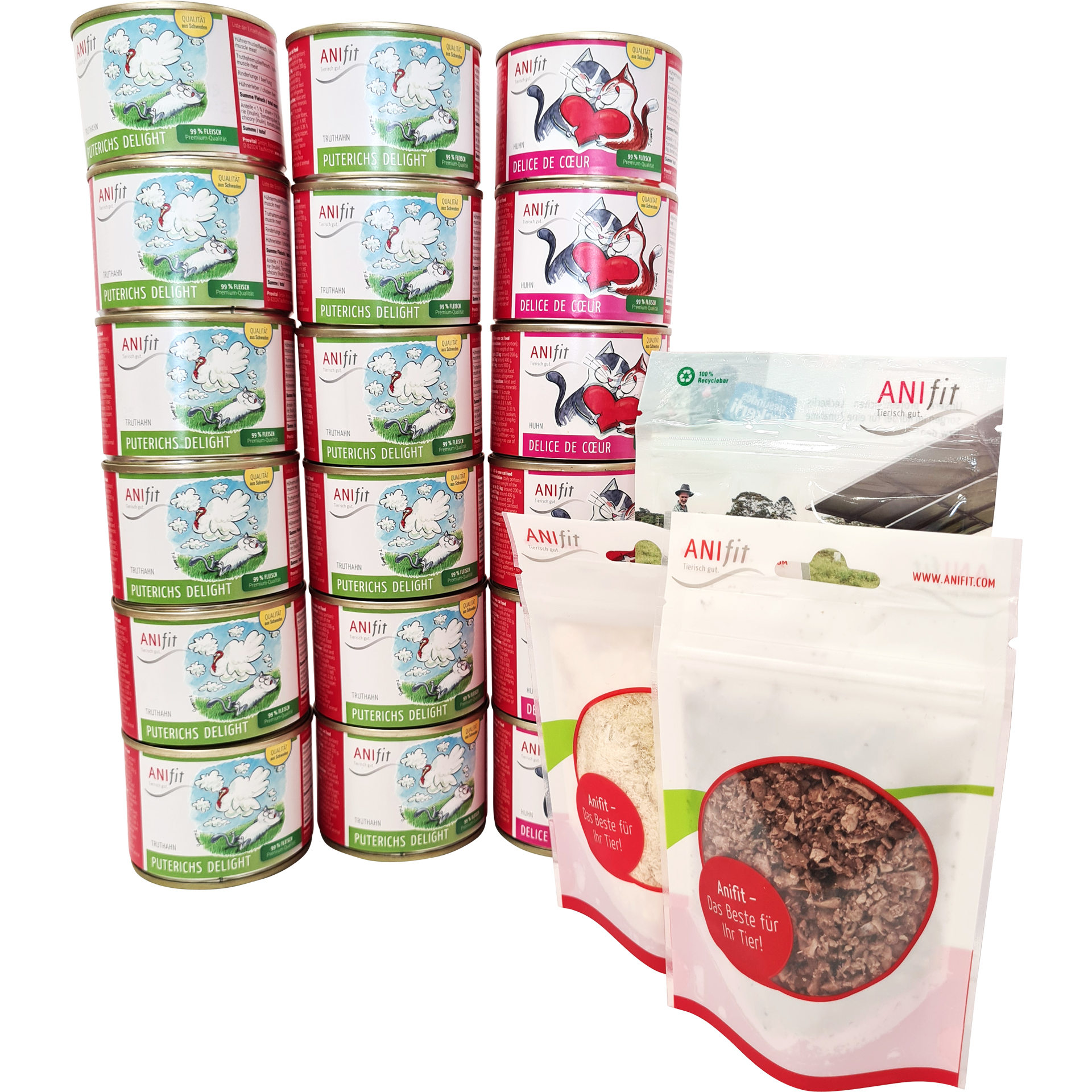 ANIfit Futterumstellungs-Paket Katze